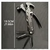 1pc 15 In 1 Multifunctional Hammer Stainless Steel Portable Folding Knife Pliers For Outdoor Survival Camping And Hiking 6