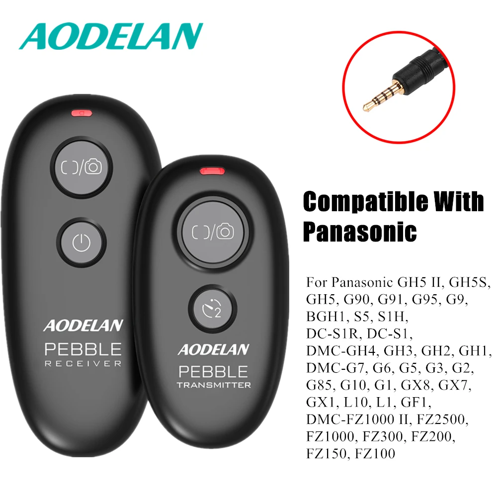 AODELAN Wireless Camera Remote Control Shutter Release For Panasonic