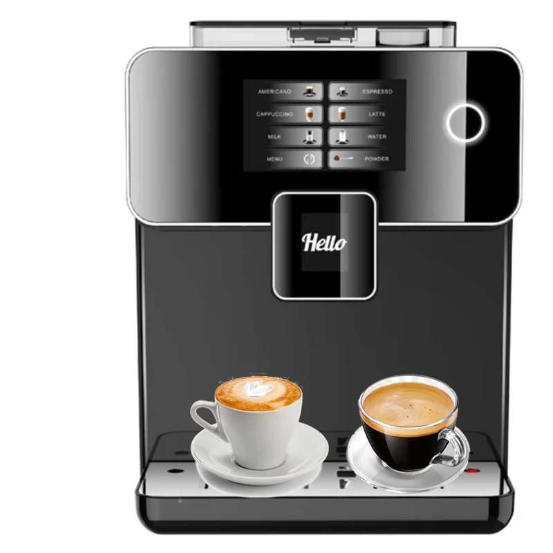 

Fully super full automatic expresso cofee coffe coffee vending espresso machine makers fully automatic commercial home with milk