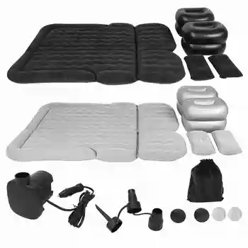 SUV Air Mattress Inflatable Travel Bed Car Air Mattress Vehicle Inflatable Thickened Travel Bed Sleeping Pad Camping Accessory 1