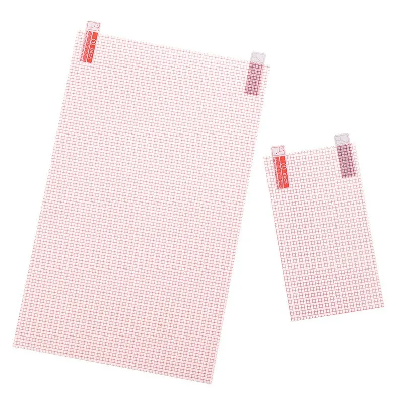 3Pcs For 5-10 Inch General Screen Protector Smart Phone/Tablet/GPS - HD Clear Anti-Scratch Universal Protective Film - 4