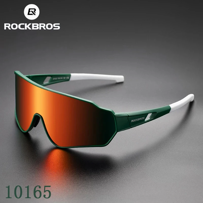 Occhiali CICLISMO RockBros Polarized UV400 Full Frame Occhiali da sole Occhiali UK STOCK 
