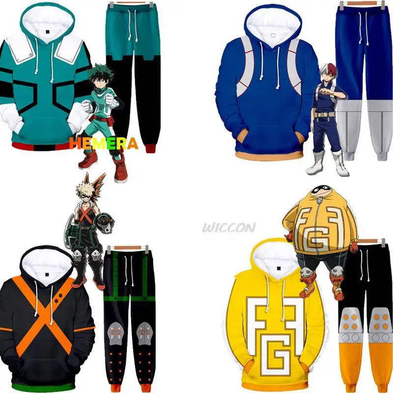 Boku No Hero Academia Midoriya Izuku Cosplay Ragazzi Costume Felpa