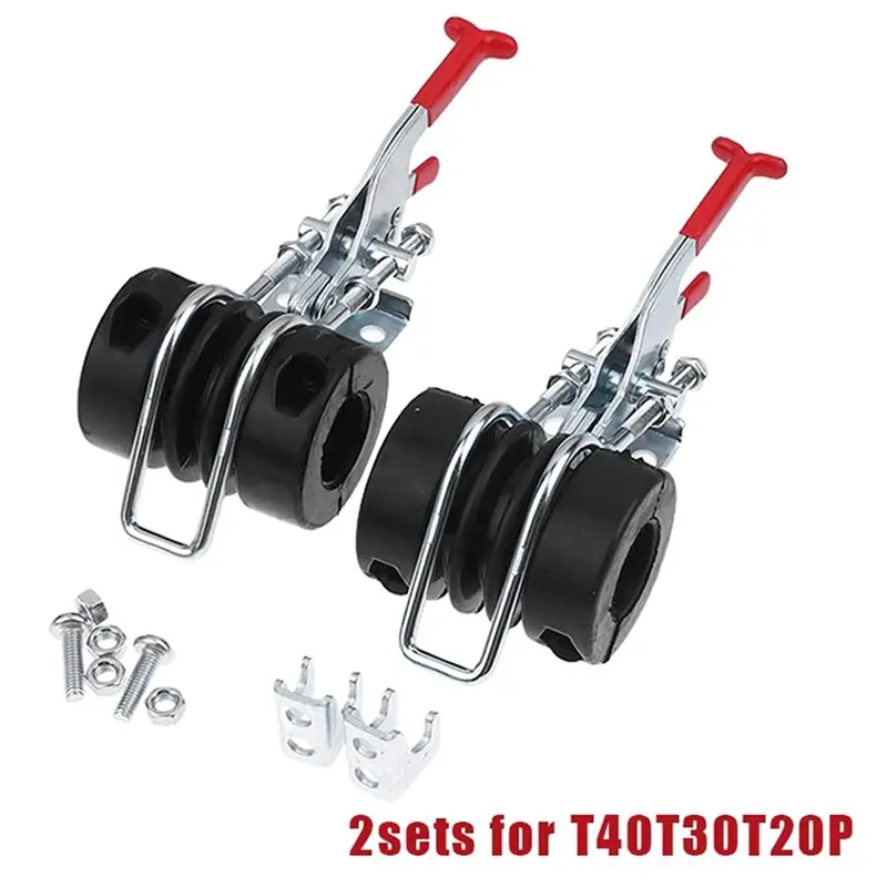 【CYBER MONDAY】2 set di clip di fissaggio per il trasporto e kit ammortizzatore per droni agricoli DJI Agras T60T50T25P T40T30T20 - immagine 4