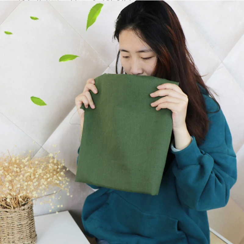 Heavy Duty Extra Large Capacity Storage Bags Green Thickened Canvas Moving Bags Moving Supplies Space Saving Clothes Organizer 4