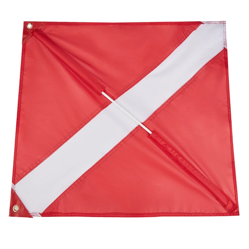 

Swimming Diving Flag Spearfishing Freediving Diver Boat Flag Banner Diving Flag Snorkeling Sign Accessories