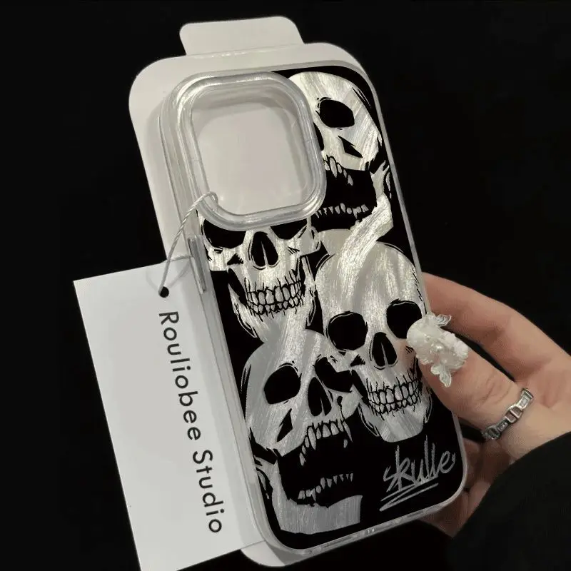 Skull Pattern Phone Case Cover