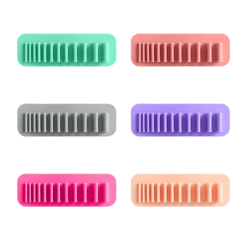 

Силиконовая настенная полка для хранения кистей Непробиваемый держатель косметических кистей