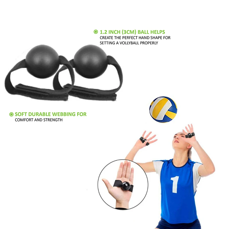 Volleyball Training Throw Solo Practice Training Aid Control Skills Adjustable Waist Belt&a Pair Hand Orthotics