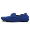 Size35-50 Men Women Leisure Shoes Genuine Leather Loafer Brand Designer Drive Flats Skidproof 5