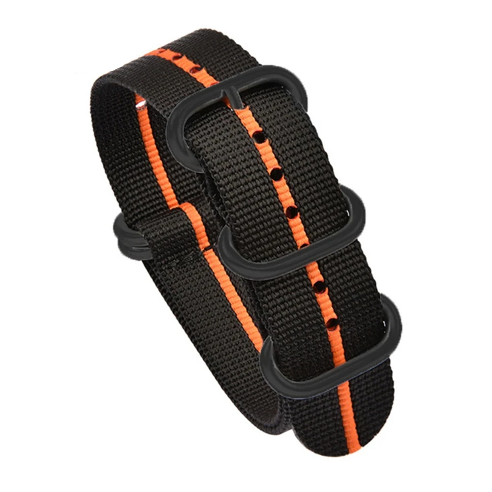 Men's Sport Waterproof Nylon Watchband, 20mm/22mm