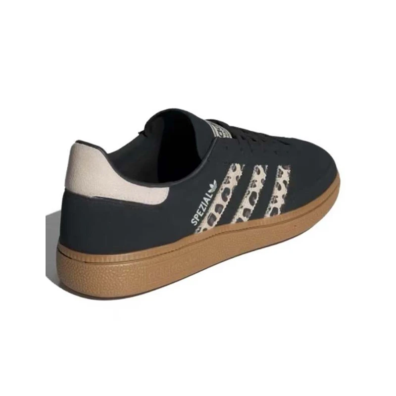 Adidas Origins Handball1 Spezial Comfortable Versatile Anti slip Wear resistant Low cut Women's Black Brown
