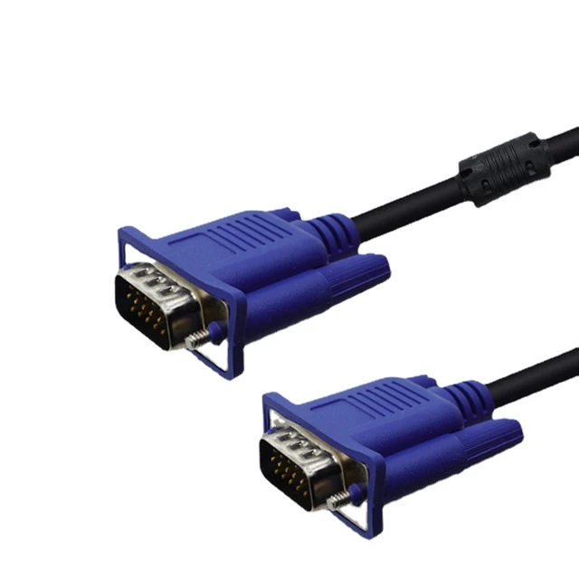 VGA Cable Computer Monitor TV Projector HD Cable VGA Video Extension Line  1.5/1.8/5/10 Meters 1440*900P