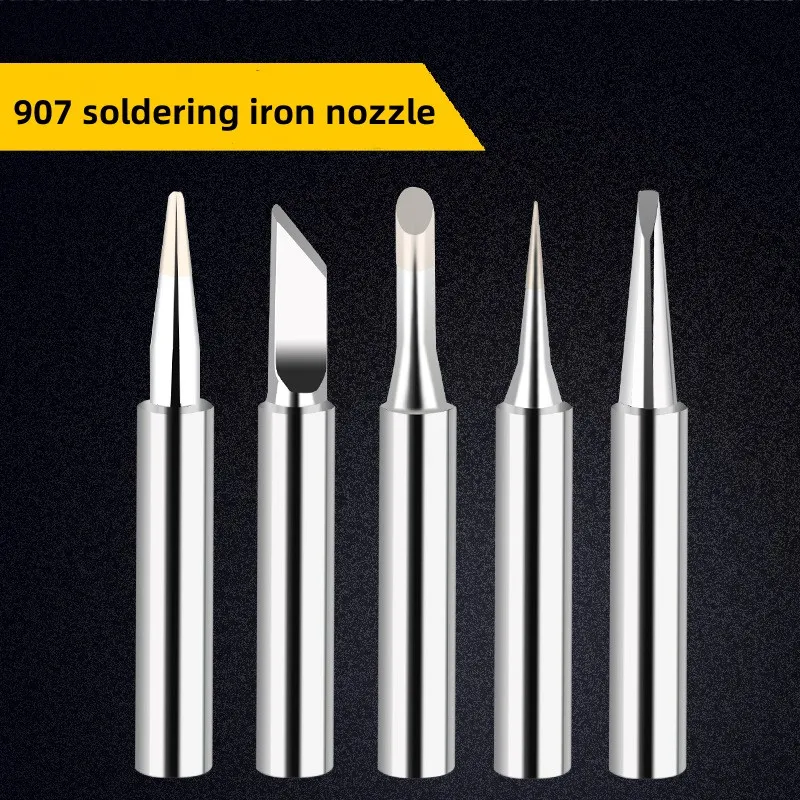 907 Soldering Iron Nozzle Internal Heat Type Iron Head Lead-free Environmentally Friendly Constant Temperature Electric Iron Tip цена и фото