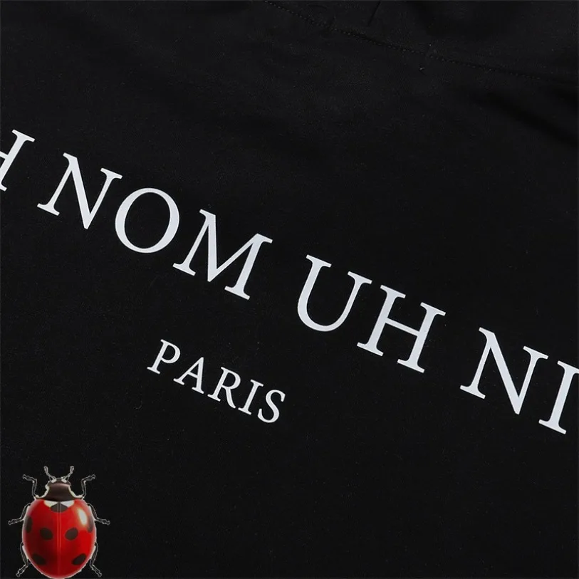 IH NOM UH NIT Man Pearls Masker Necklace Print Hoodie Terry Cloth Men Women Best Quality Oversize Casual Sweatshirts Pullovers