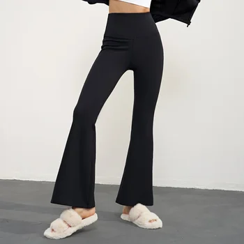 OhSunny Winter Warm Thick Yoga Pants 2024 New Flare Leggings High Waist Stretchy Breathable Fitness Trouser Women Workout Long 3