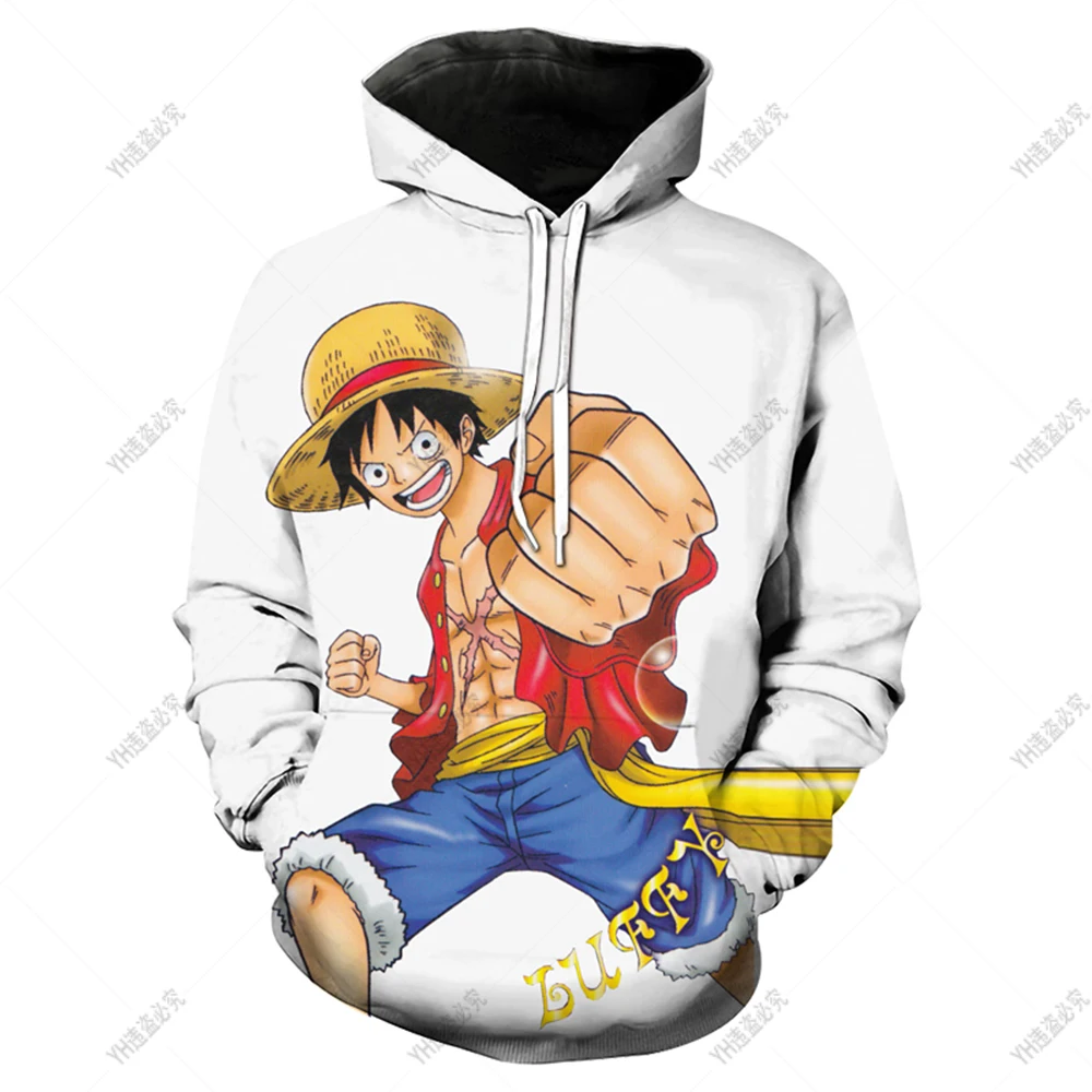 Moletom de manga comprida estampado luffy infantil, roupa de desenho, top  de moda masculino, peça única, 4 a 14 anos, 2023 - AliExpress