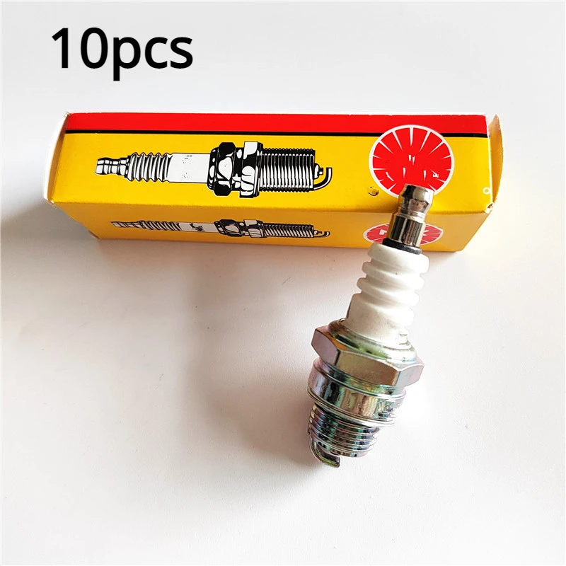 

10pcs BM6A Spark Plug For NGK BPMR7A Stihl Chainsaw MS210 MS230 MS250 MS260 MS261 MS270 271 Fit Husqvarna strimmer Mower trimmer