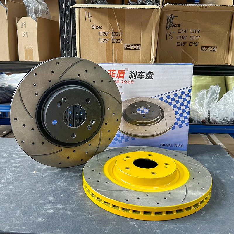 고품질 자동차 부품 무소음 자동차 브레이크 디스크, 시트로엥 DS 7 크로스백 3 크로스백 4 크로스백용 엄격한 품질 관리