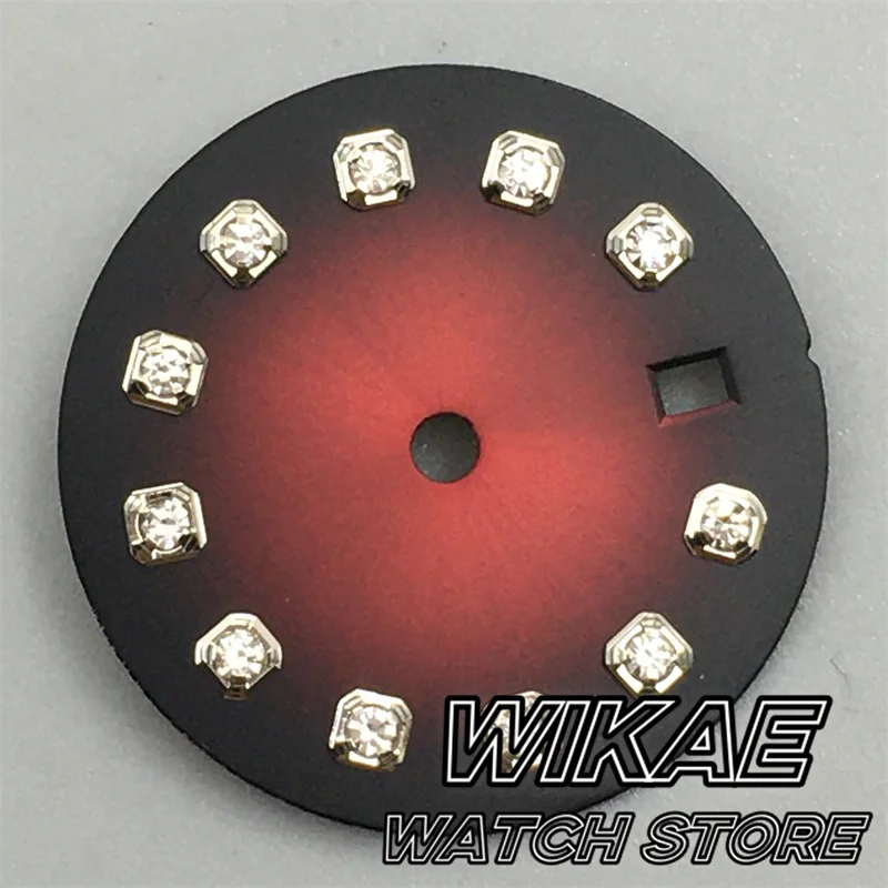 Sunburst White Mother of Pearl Watch Dial - Multi-Color Options for NH05 Movement Replacement Parts