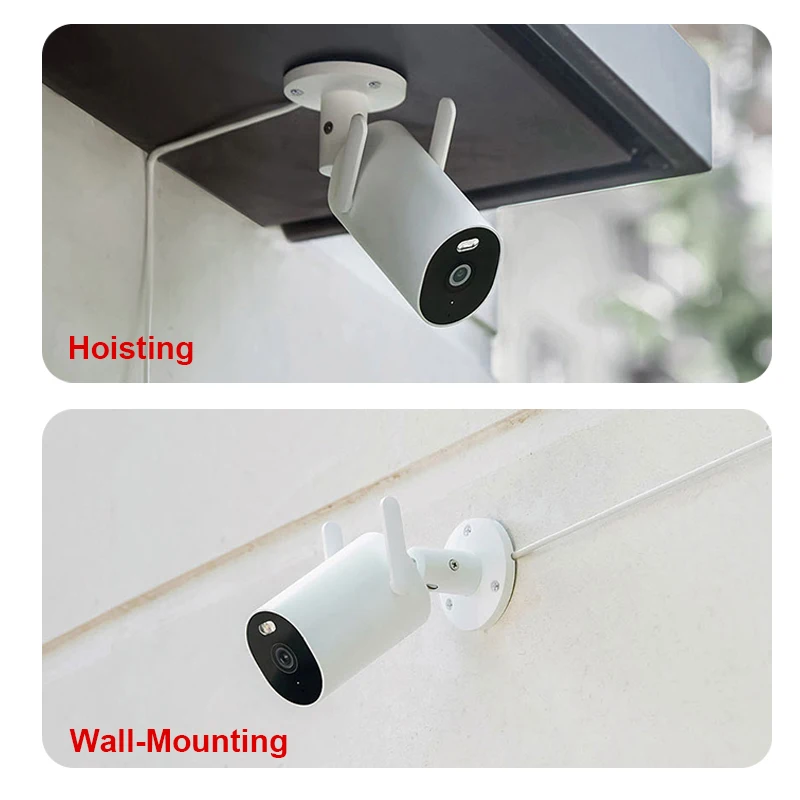 Xiaomi Mijia Smart Outdoor Camera AW300 IP66 2K Full Color Night Vision WiFi Video Surveillance Webcam Human Detect Mi Home APP