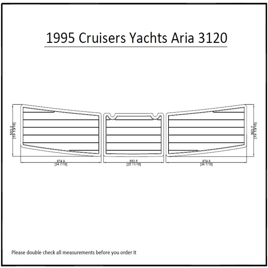 

Коврик для плавания 1995 Cruisers Yachts Aria 3120, коврик для лодки из пеноматериала EVA, напольный коврик из тика