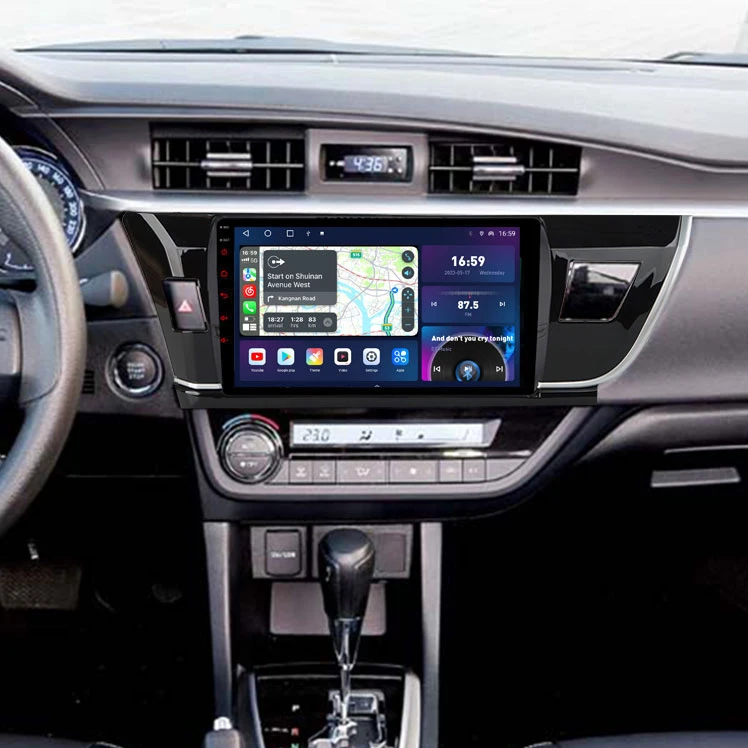 

For Toyota Corolla 11 E170 2012 2013 2014 2015 2016 LHD QLED Android Car Radio GPS Navigation CarPlay 4G LTE Stereo Multimedia