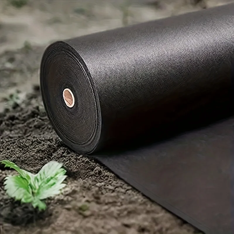 1 Pack, Heavy Duty Non-Woven Weed Barrier Fabric for Effective Weed Control in Your Garden