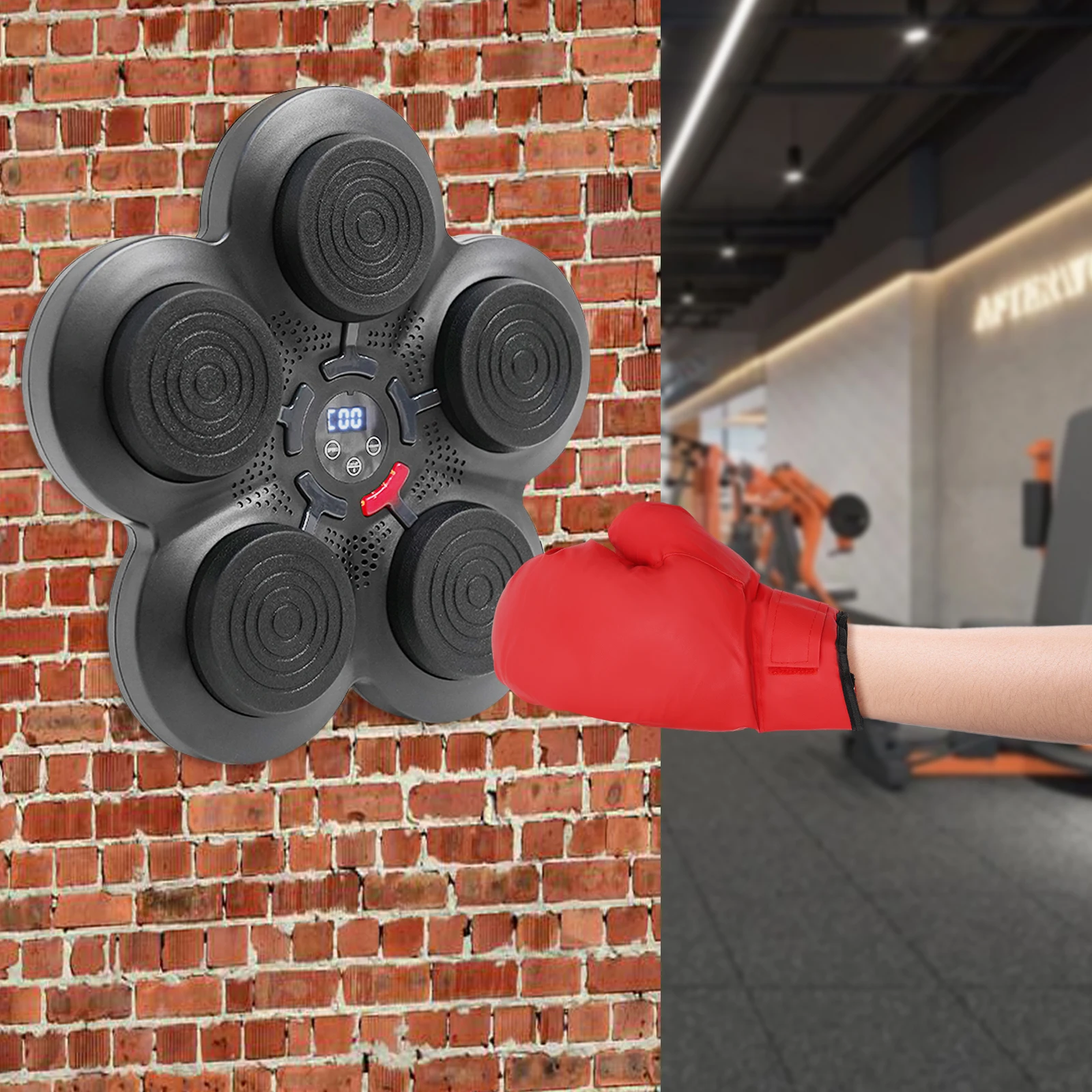 Intelligent Music Boxing Training Machine Bluetooth-Compatible for Boxing Sports Agility Reaction