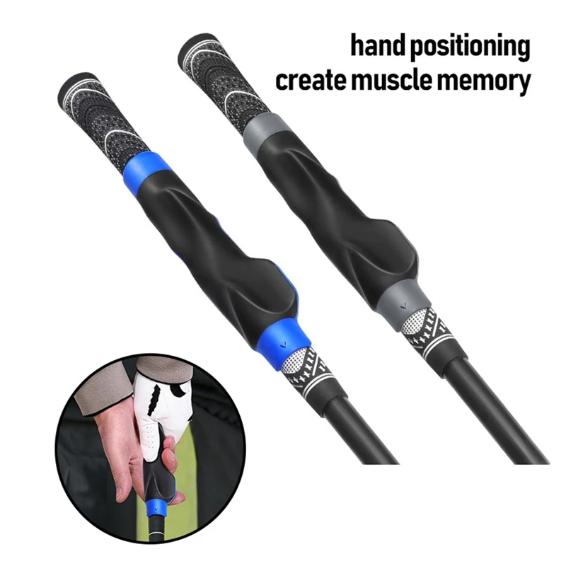 1 PC Portable Golf Swing Trainer Training Grip Standard Teaching Right-Handed Practice Aids 5
