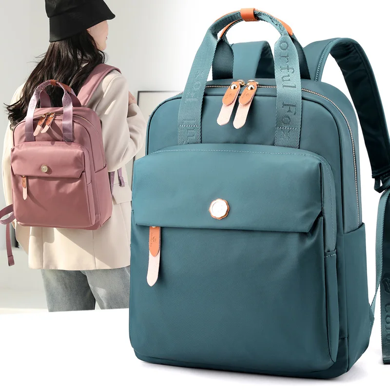 

High quality new women's fashion trend Korean version backpack outdoor leisure portable travel bag schoolbag