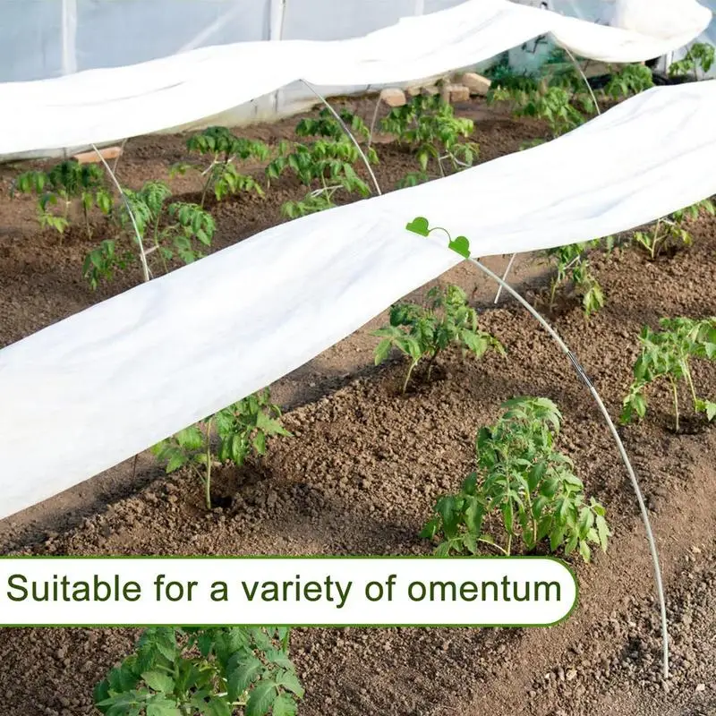 Greenhouse Hoops Long Greenhouse Hoops Grow Tunnel Garden Bed Stakes Handmade Plant Support Garden Stakes Supplies Hoop