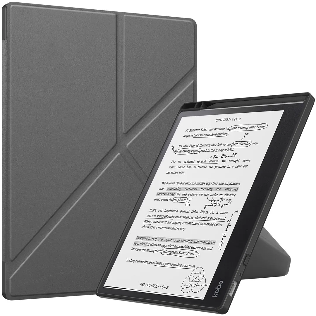 For Kobo Elipsa 2E Smart Sleep Cover E-Book Case For Kobo
