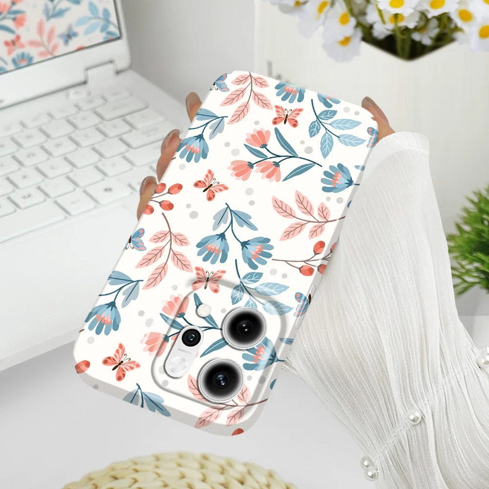 Vibrant Floral Design Phone Case | Durable Hard Cover