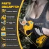 30mm Brushless Electric Pruner Shear Cordless Fruit Tree Bonsai Pruning Electric Scissors For Makita 18V Battery For Dwalt20V/60 5