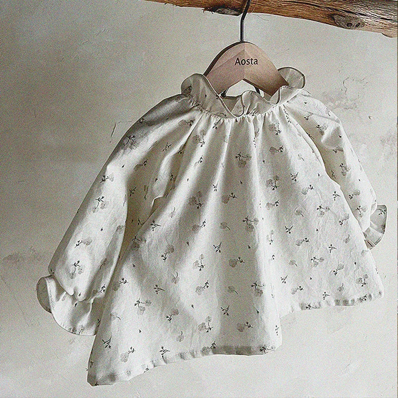 Kids Baby Girl Spring Cotton Pullover Tops