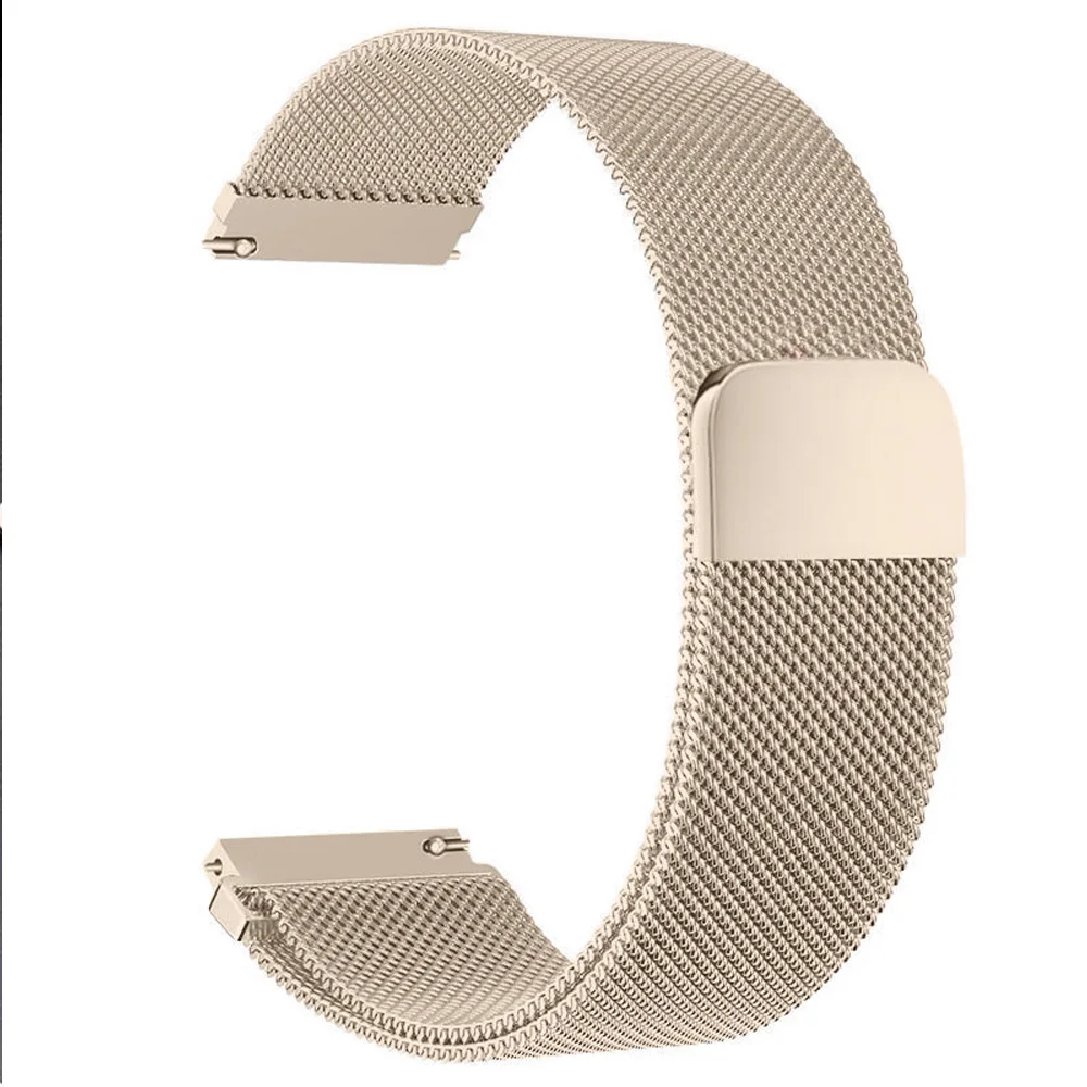 Milanese Magnetic Bracelet Sport Wristband – Breathable 22mm/20mm Strap