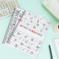 ADHD Cleaning Planner Bundle  Editable Canva Home Cleaning Schedule Weekly Monthly Yearly Cleaning Family Chore Chart 2