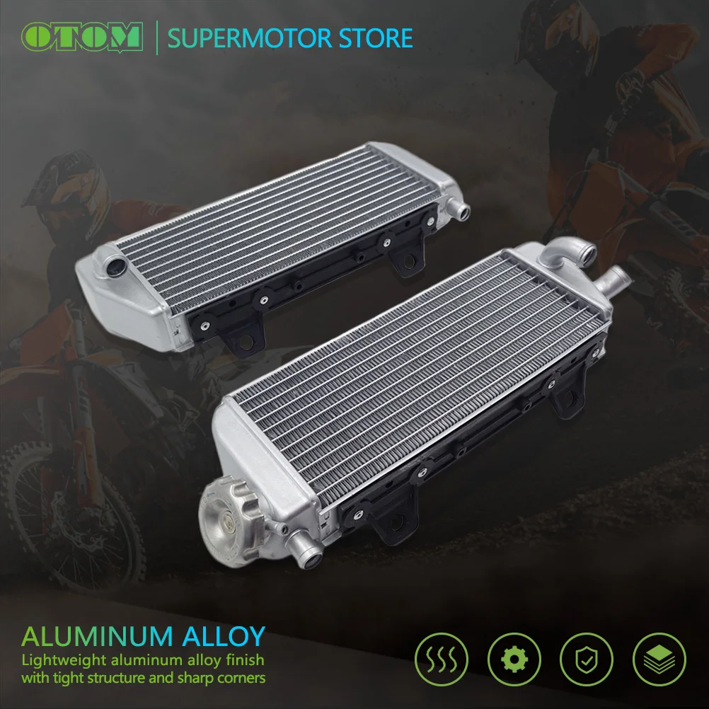 Motorcycle Accessories Engine Cooling Radiator Cooler For KTM EXC EXCF SX SXF XC XCF HUSQVARNA FC FE FX TC TE TX 125 250 300 350