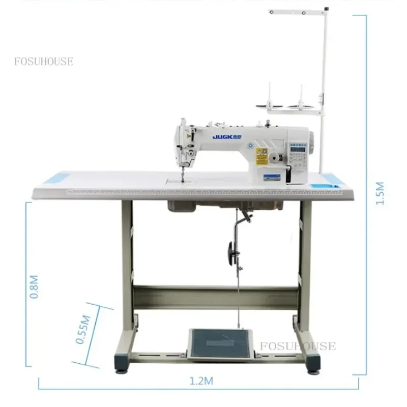 Automatic Electric Computer Flat-bed Multi-functional Industrial Sewing Machines Eat Thick Household Sewing Tools Machine 6
