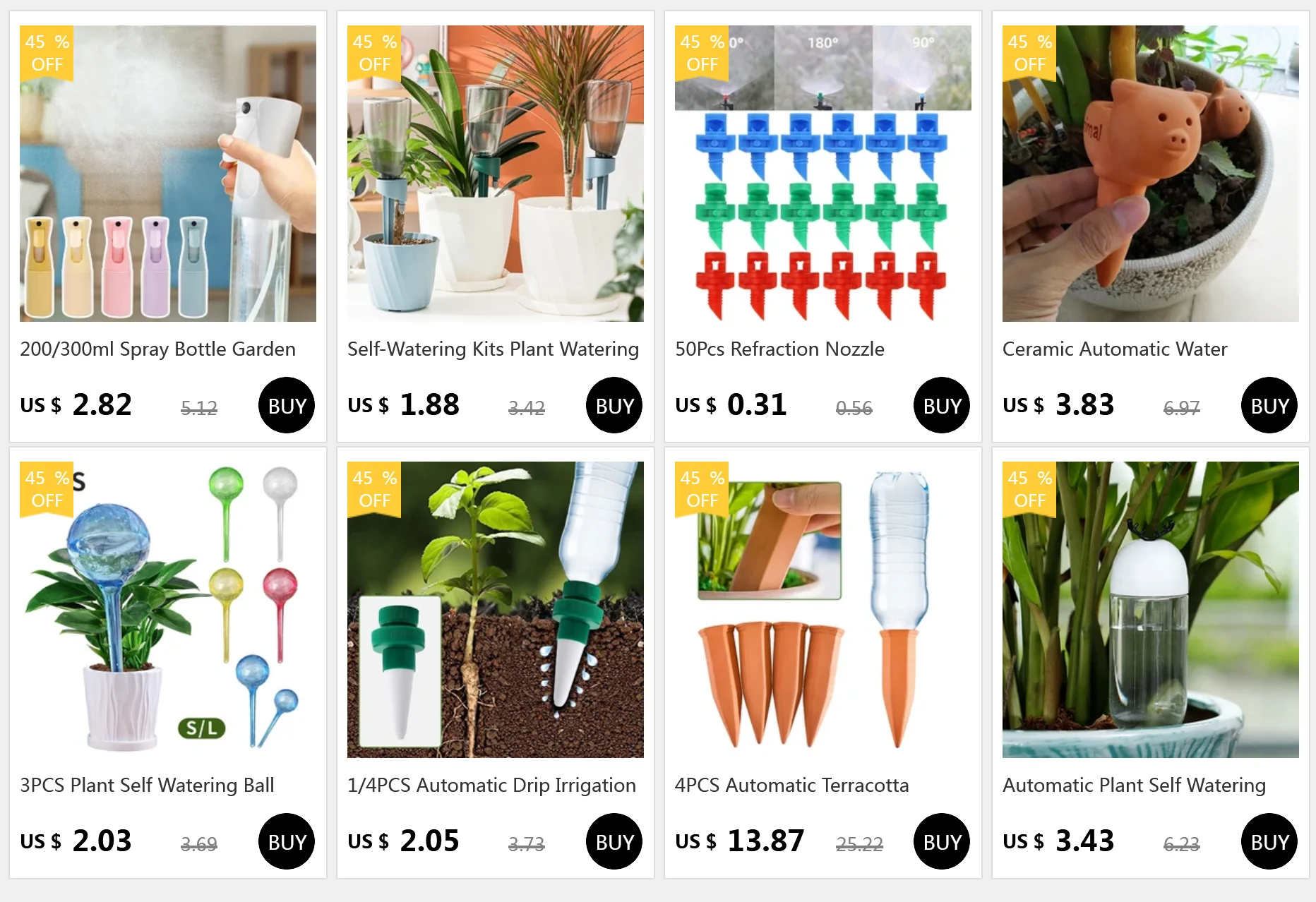 Description Picture 2 of itemSelf-Watering Kits Plant Watering Drip Irrigation Automatic Waterers Plug-in Flowerpots  Auto Water Dripper Device Indoor Flower