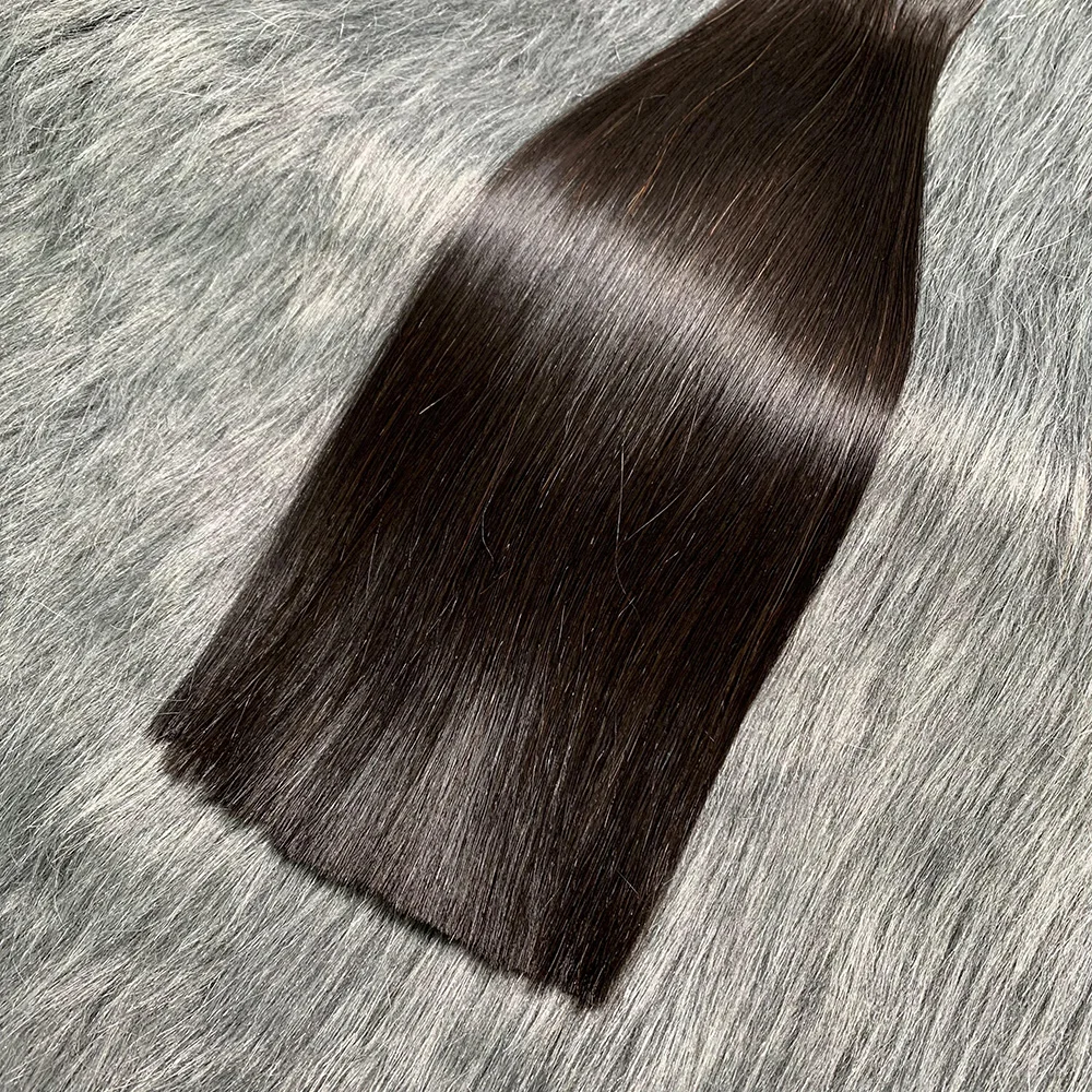 Esty Bone Straight Human Hair Bundles High Quality 15A Grade Straight Raw Human Hair Nature Black 1/3pcs Bundles Extension