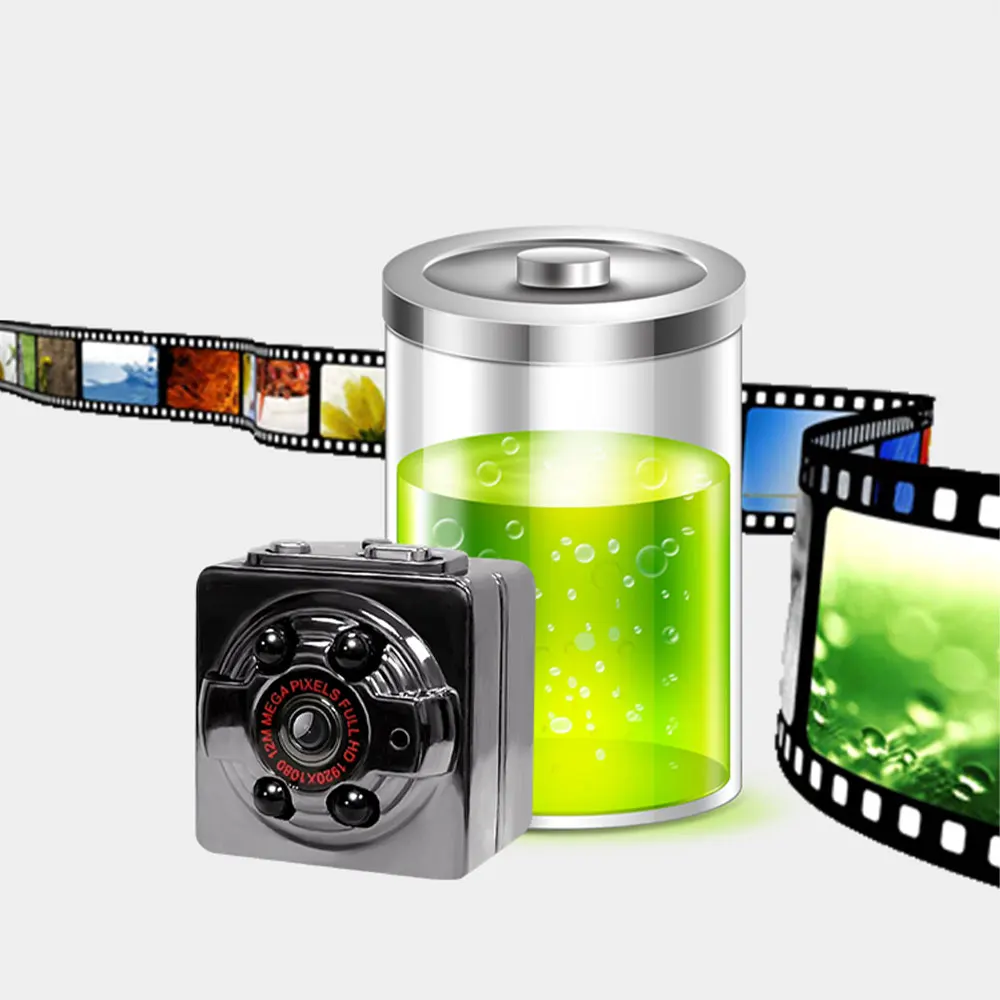 SQ 8 미니 카메라, HD 1080P 스마트 캠 센서, 나이트 비전 캠코더, 모션 DVR 마이크로 카메라, 야외 스포츠 DV 비디오 소형 카메라