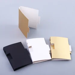 10Pcs/Lot Cosmetics Gift Sample Bottle Wrapper Paper Card Perfume Bottle Dropper Bottle Refillable Vial Tags Labels Package