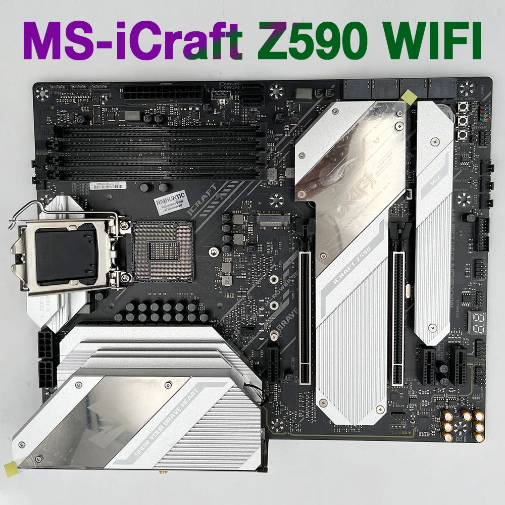 Ms-Icraft Z590 Wifi Originale Maxsun Desktop Computer Scheda Madre Atx Z590 Supporto 10/11A Generazione Core Lga1200