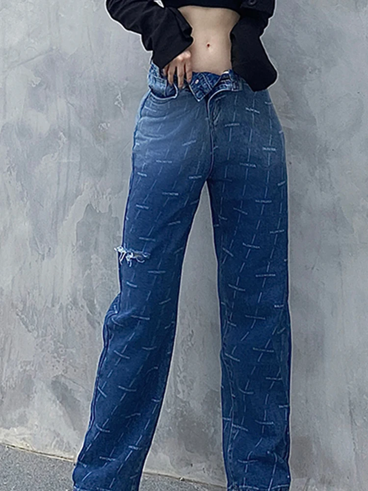 calcas de carga em linha reta calcas jeans verao 03