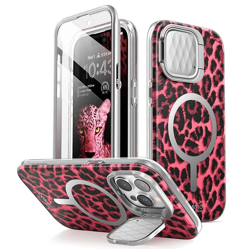Custodia per iPhone 15 Pro 6.1 I-BLASON Cosmo Mag Elegante con Protezione Completa, Protezione Schermo Integrata e Copri Fotocamera  202192403