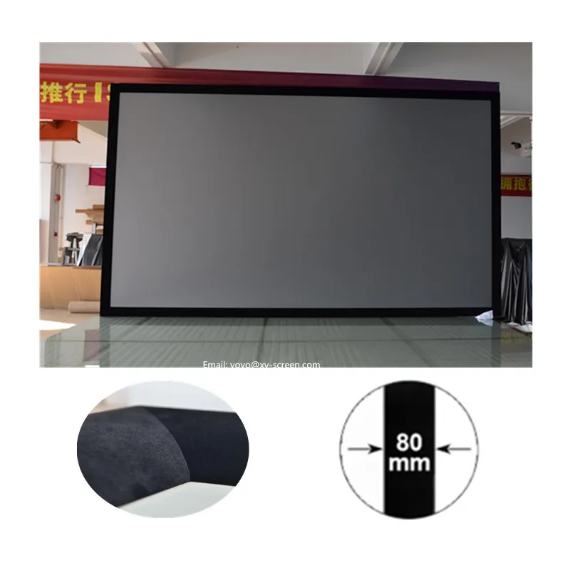 Daytime Light To Watch The Movie Screen, Fixed Frame Alr Screen Using Telephoto Projection Home Theater Special light luxury ins glasses jewelry store special trial wear mirror makeup mirror network red desktop dressing mirror