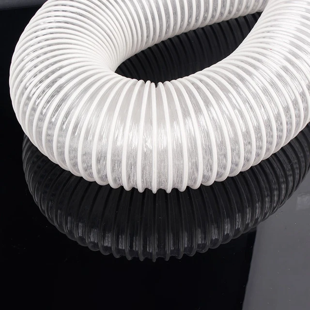 Tubo Flessibile Aspirazione PVC - Spirale Per Aspirapolvere, Ventilazione, Diametro 150mm
