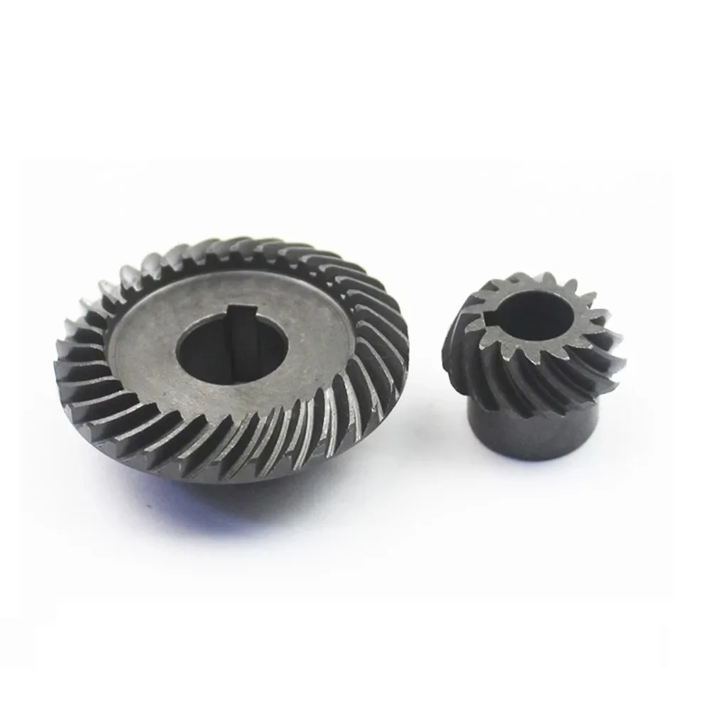 

High Quality Spiral Bevel Gear Pinion Gear Outer Diameter 24.6mm Ring Gear Inner Diameter 12mm For 125/150 Angle Grinder